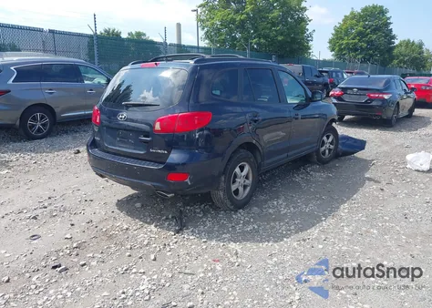 2007 Hyundai Santa Fe Gls from USA, damaged, VIN 5NMSG13D67H122042